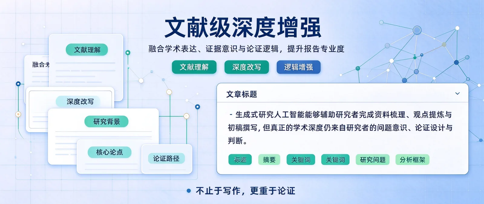 MonviAI大模型文献级深度增强功能展示